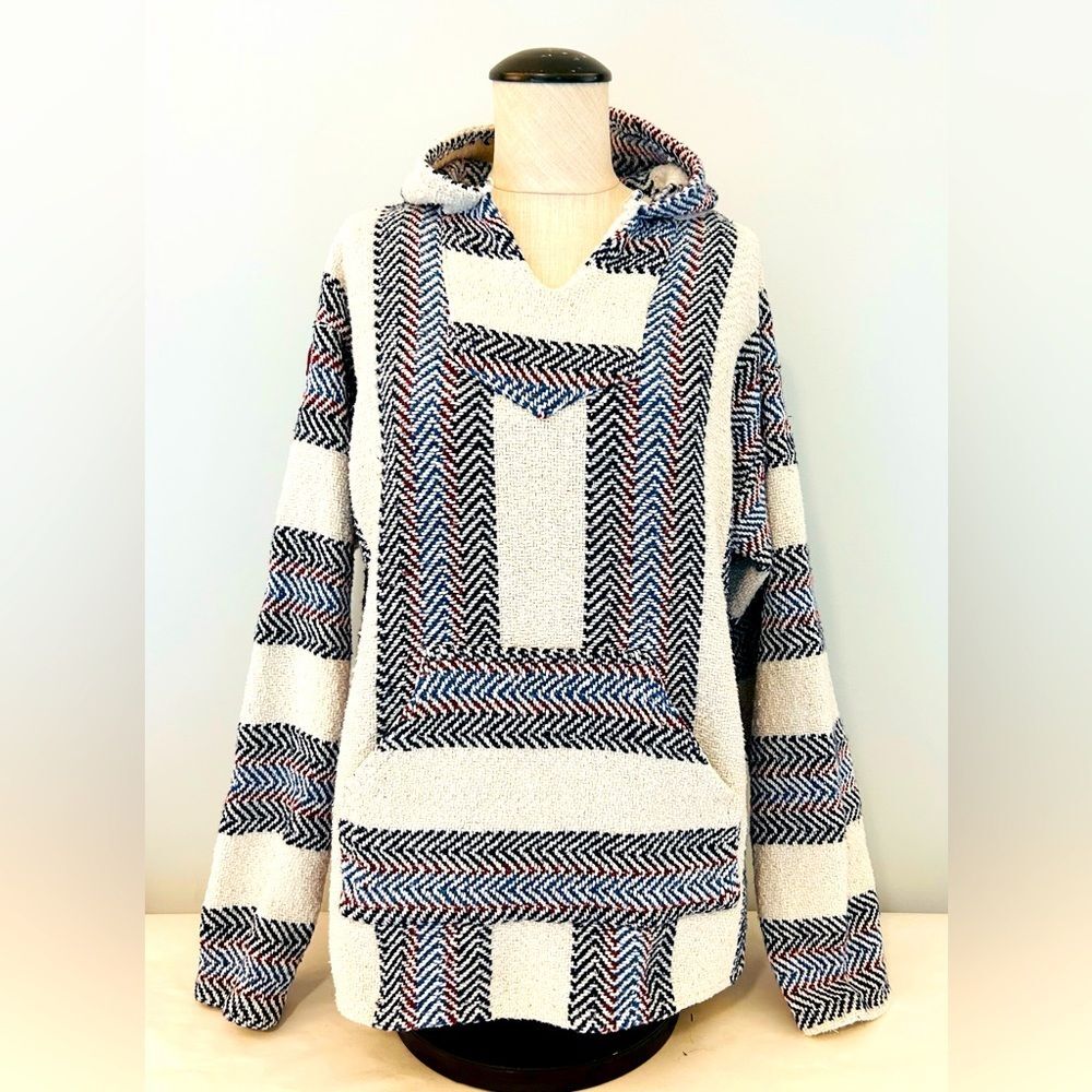 Vintage Baja Joe Poncho Unisex Design size Small